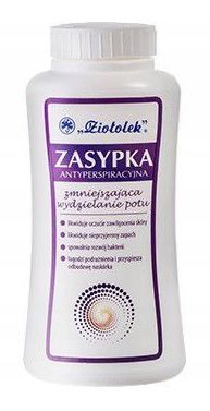 Ziołolek Zasypka Antyperspiracyjna, 100 g