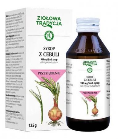 Ziołowa Tradycja, Syrop z cebuli 949mg/5ml, 125