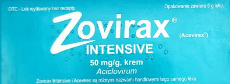 Zovirax Intensive krem 50mg/g, krem DELFARMA